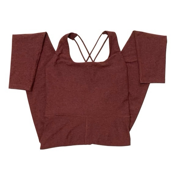 CALIA LustaLux Wine Red Activewear Bodysuit - Size: Small - NWT - Picture 3 of 7